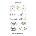 Daily Mood Temporary Tattoos (2pcs/set)
